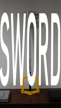 3D printed Sword